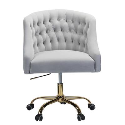 grey computer chair