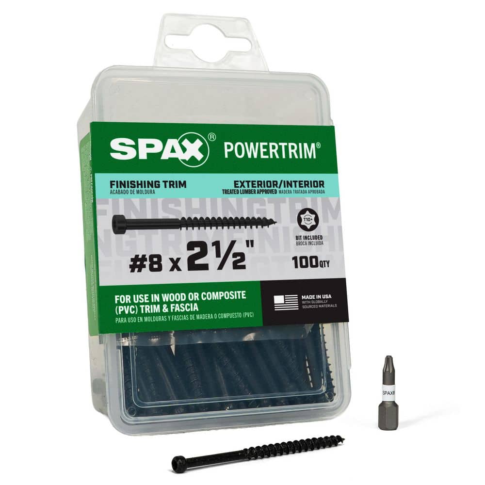 "#8 x 1-5/8 in. PowerDrive Interior T25 T-Star Flat Head Construction Wood Screws (110-Pieces)" price history on PriceWatchPro