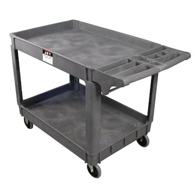 Rubbermaid Commercial Products 19.25 in. Trades 6-Drawer Utility Cart with  5 in. Casters RCP618000BLA - The Home Depot