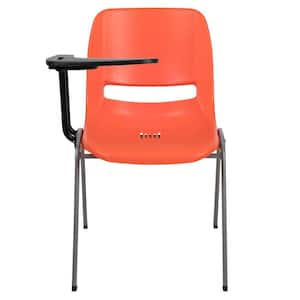 Orange Plastic Side Chair