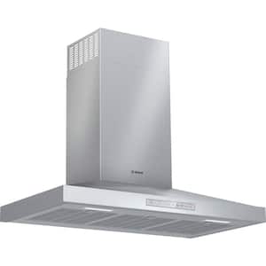 500 Series 36 in. 600 CFM Convertible Wall Mount Range Hood with Home Connect in Stainless Steel