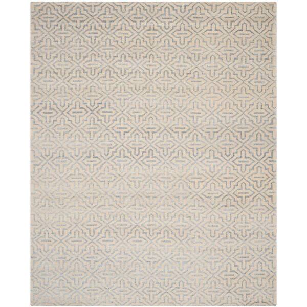 Safavieh Stone Wash Silver 8 ft. x 10 ft. Area Rug