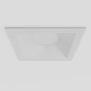 Inspira 3 in. White Square Integrated LED Canless Recessed Lighting Kit Selectable 5CCT 14W 1200LM ETL (1-Pack)