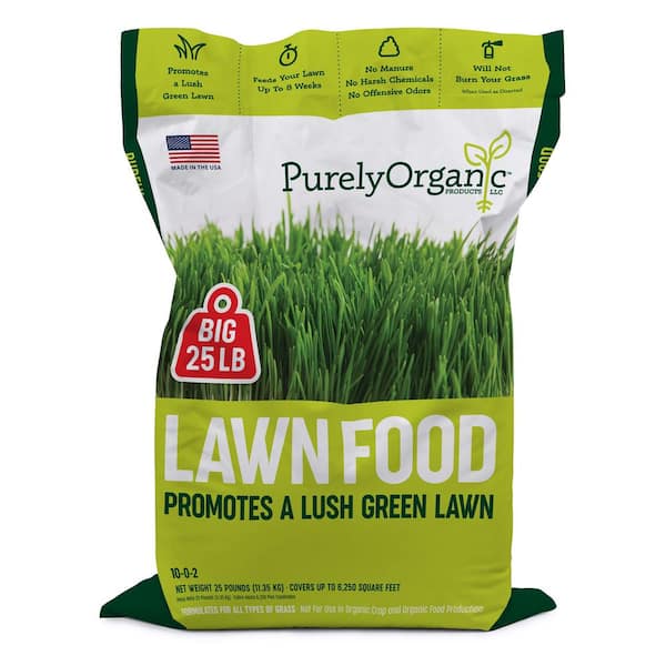 Purely Organic Products 25 lb. Dry Lawn Food Fertilizer