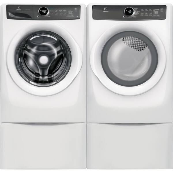 Electrolux 4 3 Cu Ft Front Load Washer With Luxcare Wash System In White Energy Star Eflw427uiw The Home Depot