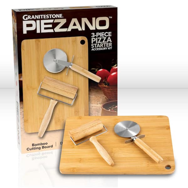 Piezano 3-Piece Pizza Starter Accessory Kit