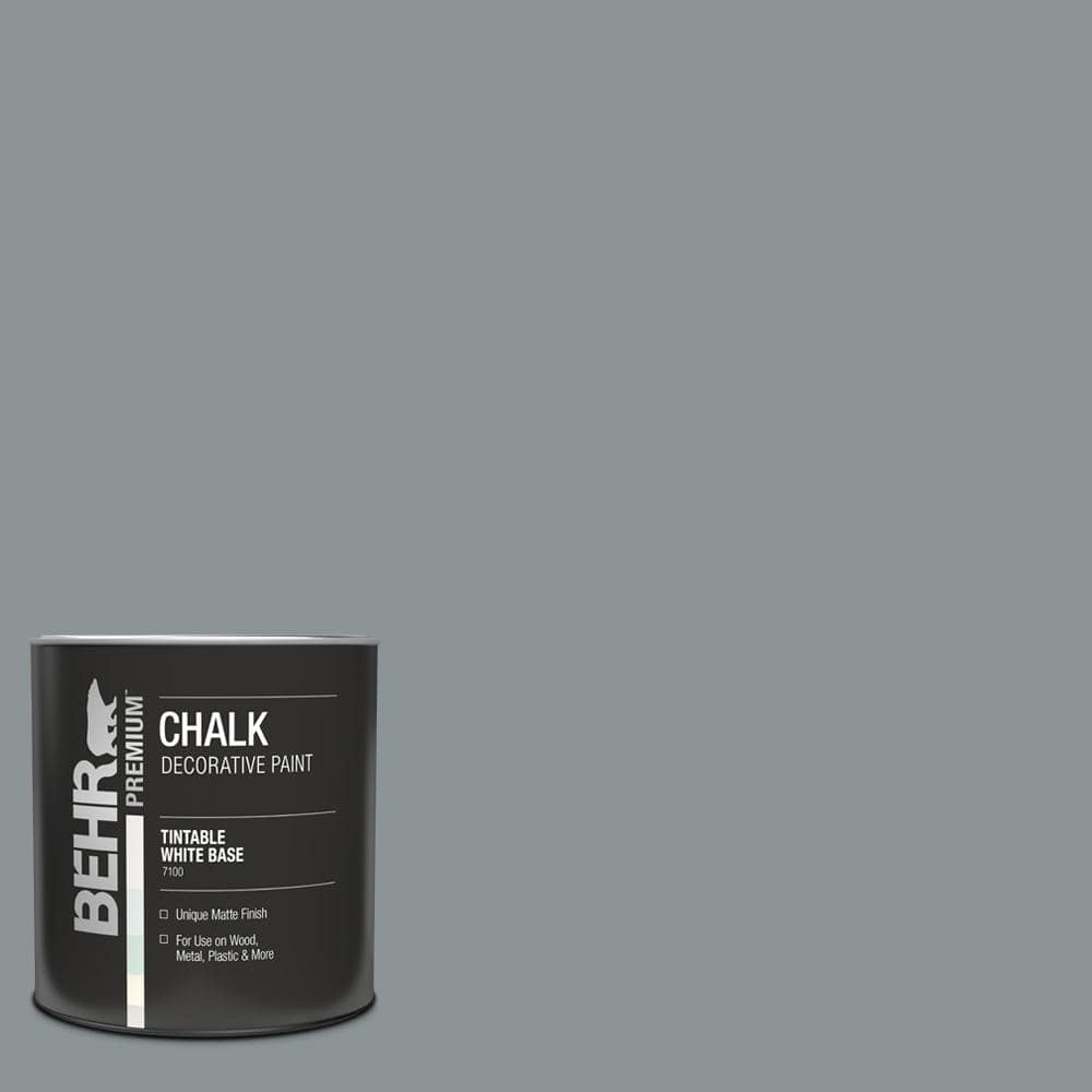 1 qt. #HDC-NT-27 Millennium Silver Interior Chalk Finish Paint