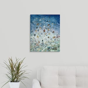 "Raining Cats and Dogs" by Bill Bell Canvas Wall Art