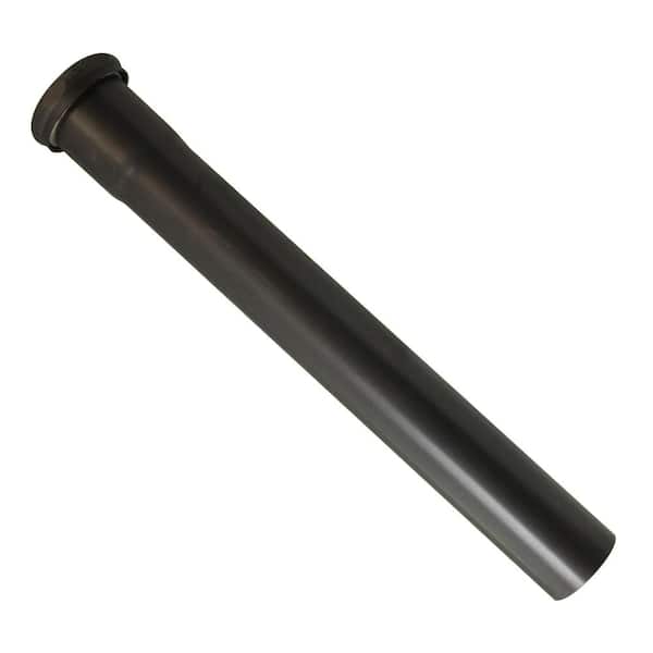 Westbrass 1-1/2 in. x 12 in. Brass Slip Joint Extension Tube in Oil Rubbed Bronze