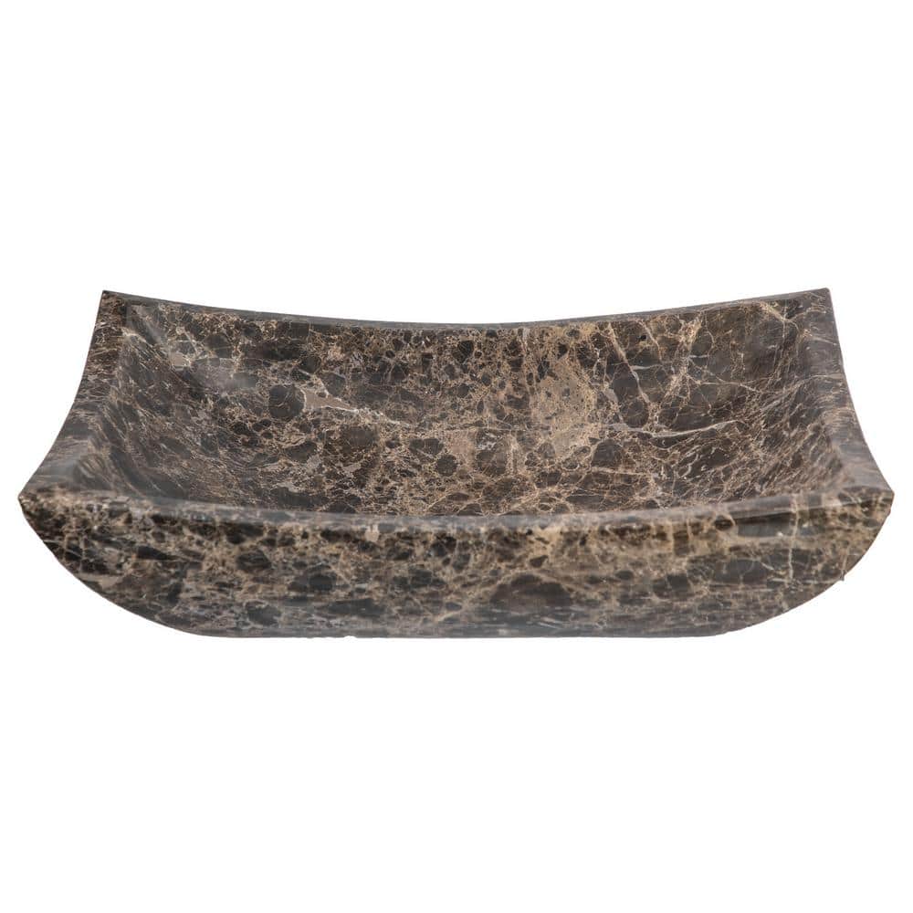Deep Zen Sink in Honed Dark Emperador Marble price history on PriceWatchPro
