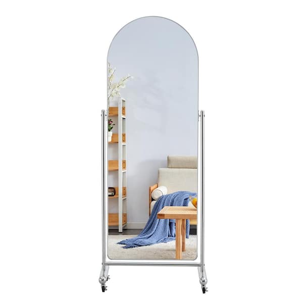 Unbranded Quality Excellence 4th Generation Transparent Silver 69.2 in. W x 15.3 in. H Rectangle Full Length Mirror.