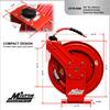 Merlin Compatible/Replacement for Diablo Premium Retractable Air Hose Reel  - 3/8 Inch, 250 psi, 50 Foot Hose, 1/4 Inch Inlet 