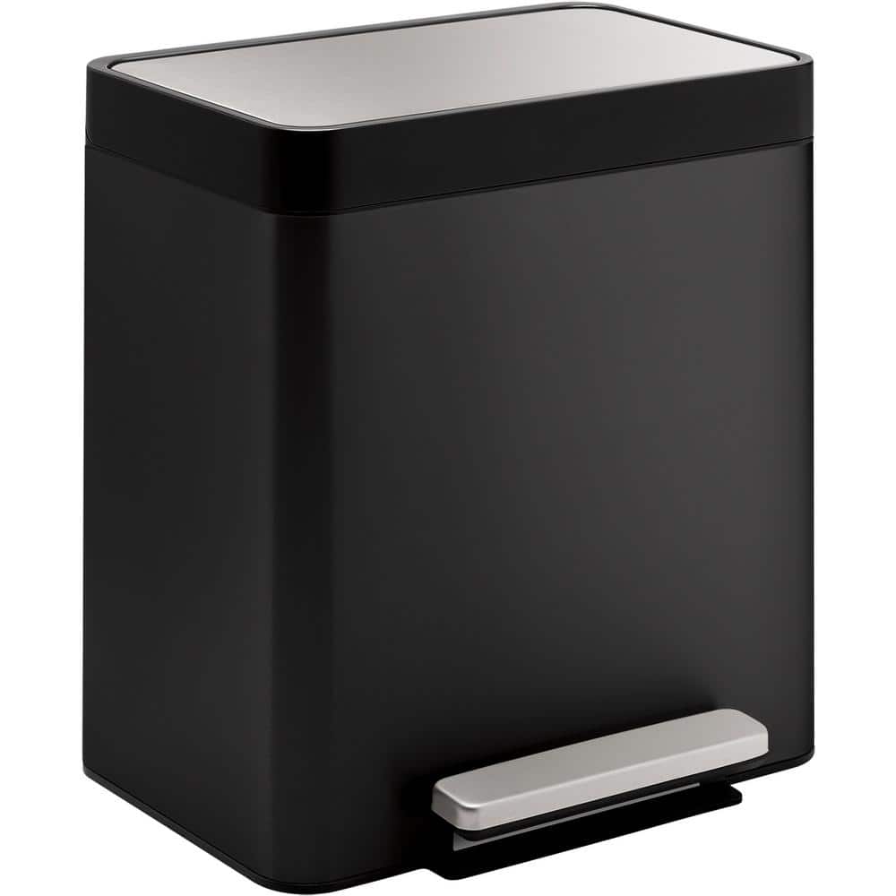 black-stainless-kohler-indoor-