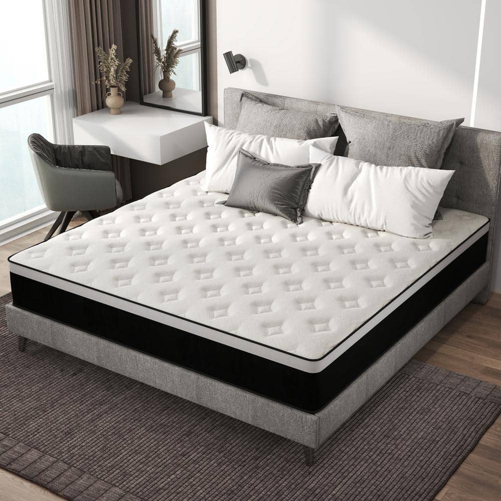 Soft King Medium Memory Foam 12 in. Bed-in-a-Box Mattress price history on PriceWatchPro