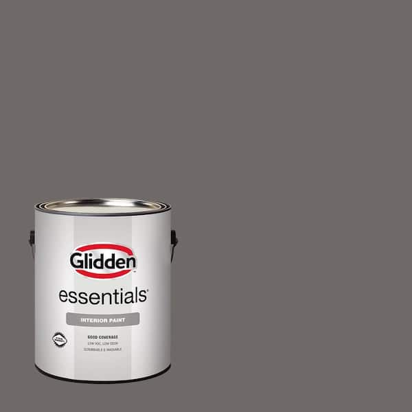 Glidden Essentials 1 gal. PPG1002-6 Gibraltar Gray Semi-Gloss Interior Paint