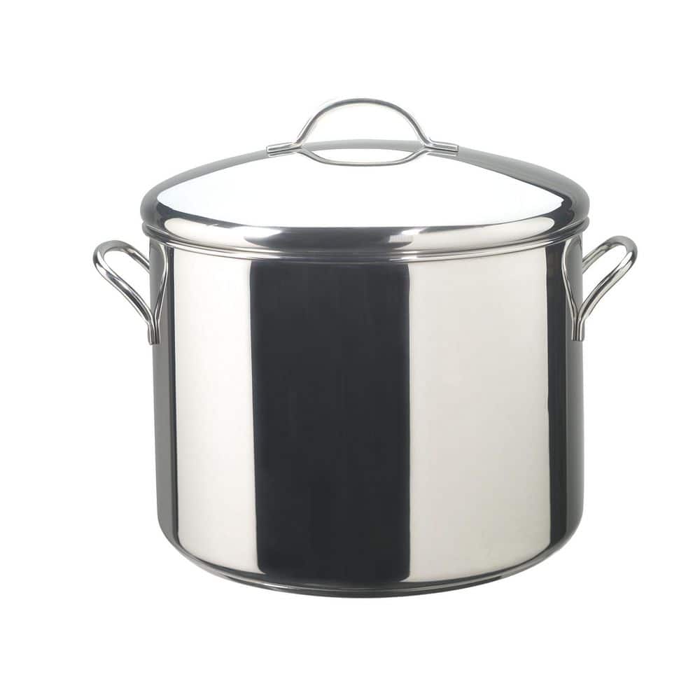 Farberware Classic Series 12 qt. Stainless Steel Stock Pot with Lid -  50008