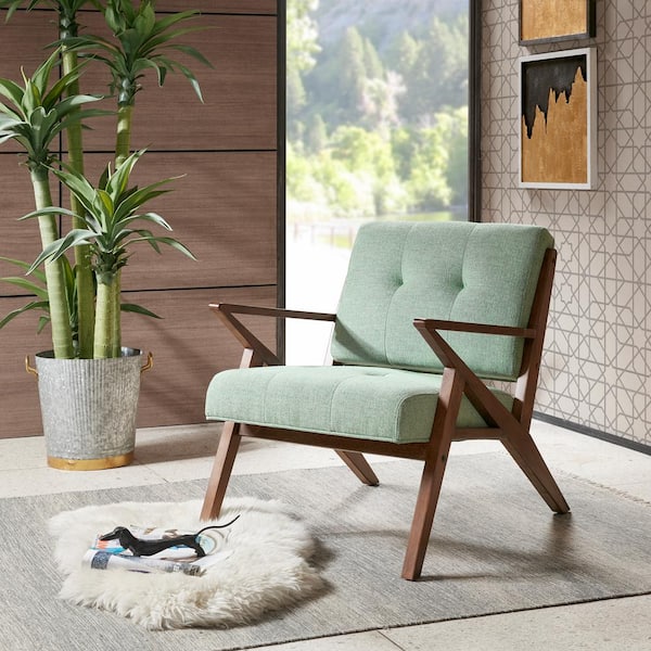INK+IVY Rocket Seafoam Tufted Lounge Arm Chair