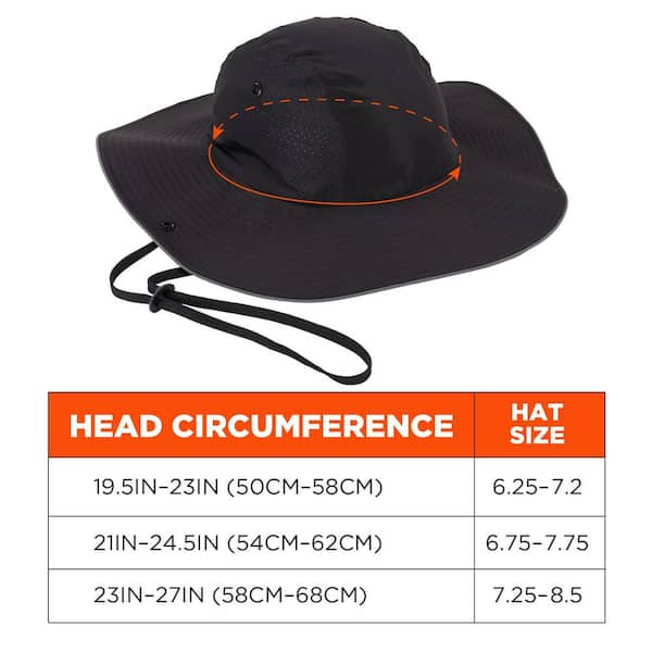 Skullerz M/L Black Lightweight Ranger Hat and Bump Cap Insert