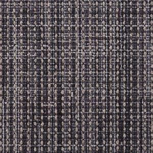 6 in. x 6 in. Pattern Carpet Sample - Reckless - Color Onyx
