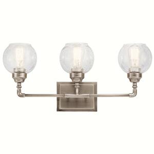 Hampton Bay Straston 24 in. 1-Light Brush Nickel LED Adjustable ...