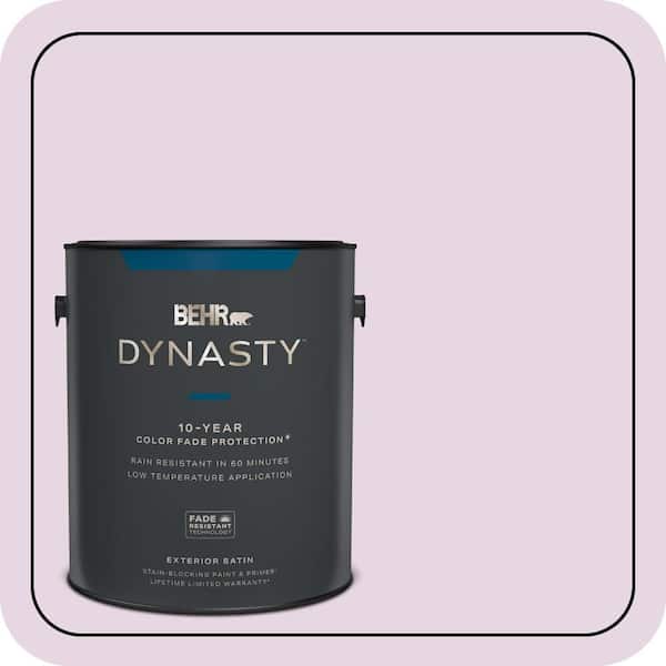 BEHR DYNASTY 1 gal. #CE-03 Unfading Dusk Satin Enamel Exterior Stain-Blocking Paint & Primer