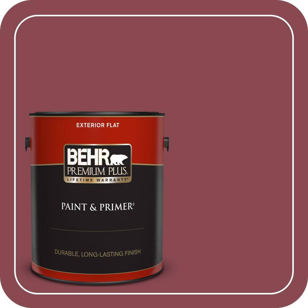 1 gal. #ICC-83 Currant Jam Flat Exterior Paint & Primer price history on PriceWatchPro
