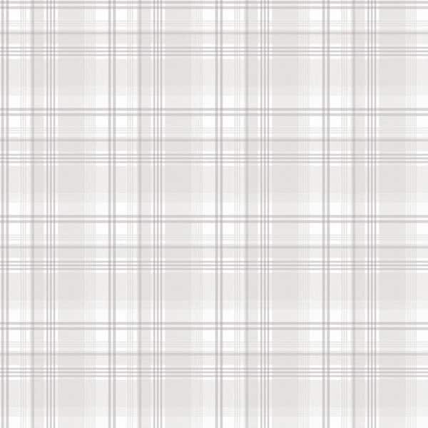 Unbranded Nordic Elements Beige Plaid Design Matte Finish Non-Pasted Non-Woven Wallpaper Sample
