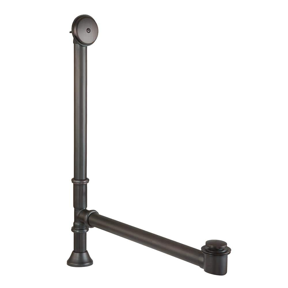 Alcove Tub Pop-Up Drain & Overflow Cover - Oil Rubbed Bronze | Signature Hardware