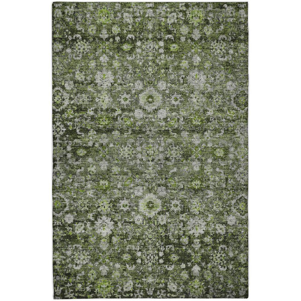 Dream Shag Premium Machine Washable Abstract ADS651 Green 10 ft. x 14 ft. Area Rug price history on PriceWatchPro