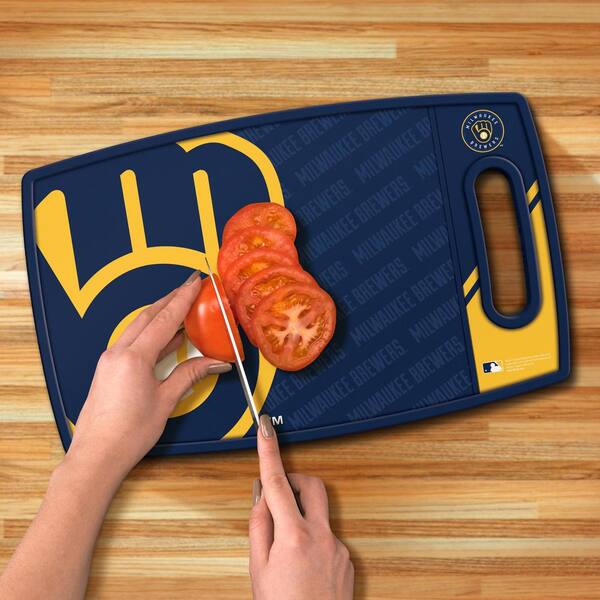 Milwaukee Brewers Team Jersey Cutting Board