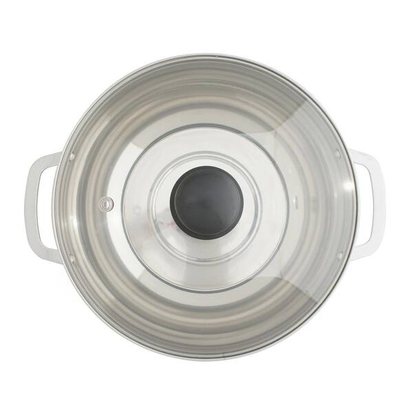 NuWave Stainless Steel Pot Pan Precision Induction 3.5 Qt Flat