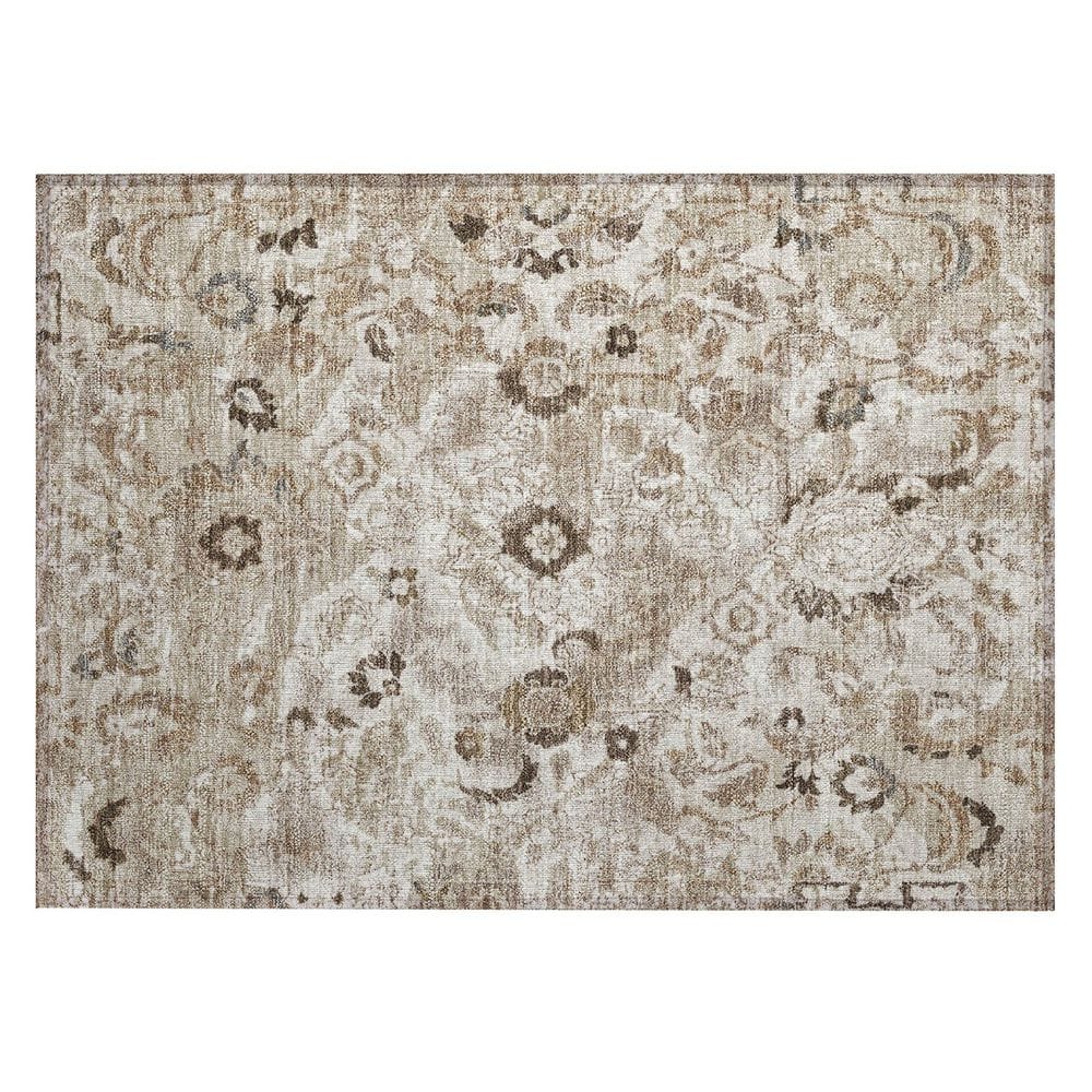 Chantille Machine Washable Indoor/Outdoor Abstract ACN2791 Beige 2 ft. x 3 ft. Accent Rug price history on PriceWatchPro