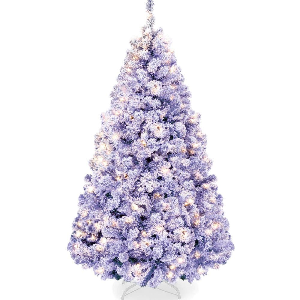 9 ft. Lavender Fir Pre-Lit Artificial Christmas Tree with 900 Incandescent Clear/White Lights price history on PriceWatchPro
