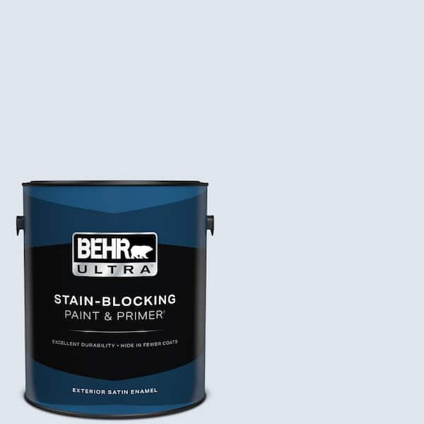 BEHR ULTRA 1 gal. #600C-1 Mystic Light Satin Enamel Exterior Paint & Primer