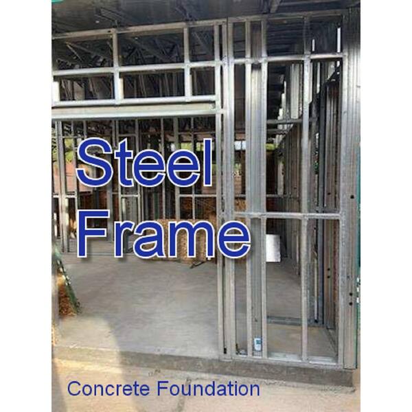 Unbranded - The Spring View 1 Bedroom 582.75 sq. ft. Tiny, small Home, Steel Frame Building Kit, ADU, Cabin, Guest House