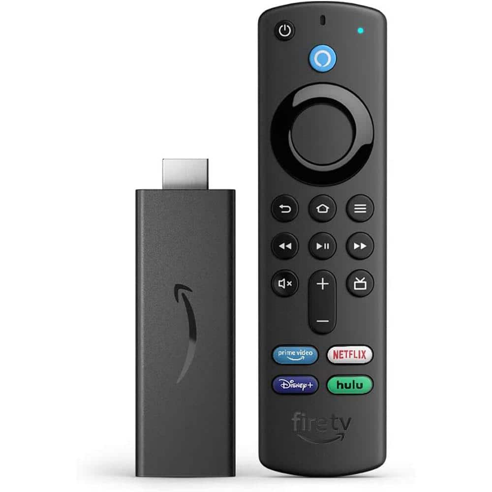At dræbe Diskriminering af køn Spil Amazon Fire TV Stick (3rd Gen) with Alexa Voice Remote (Includes TV  Controls) HD Streaming Device 2021 Release in Black B08C1W5N87 - The Home  Depot
