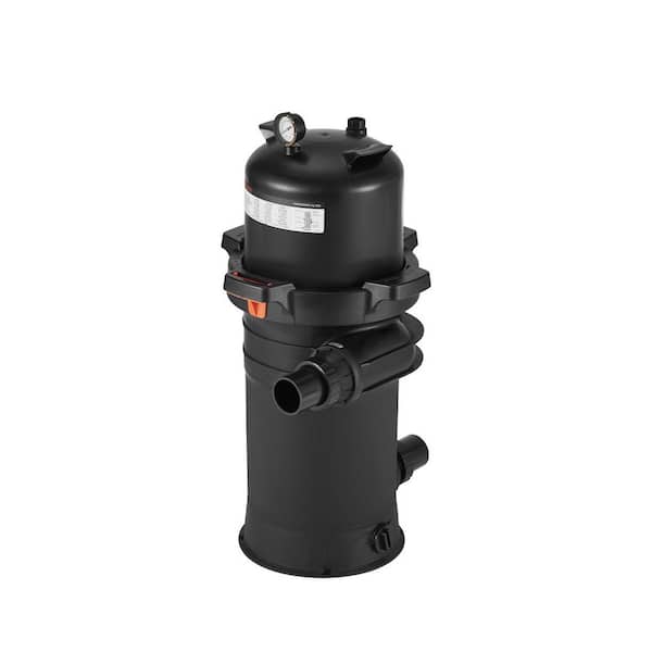 Pool Cartridge Filter, 150 sq. ft, High-Efficiency Pool Filter with Valve, 9000 GPH Spa Filtration Cleaning, 2025 Update