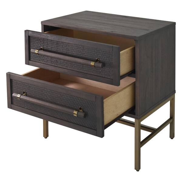 hopper studio sophia black nightstand