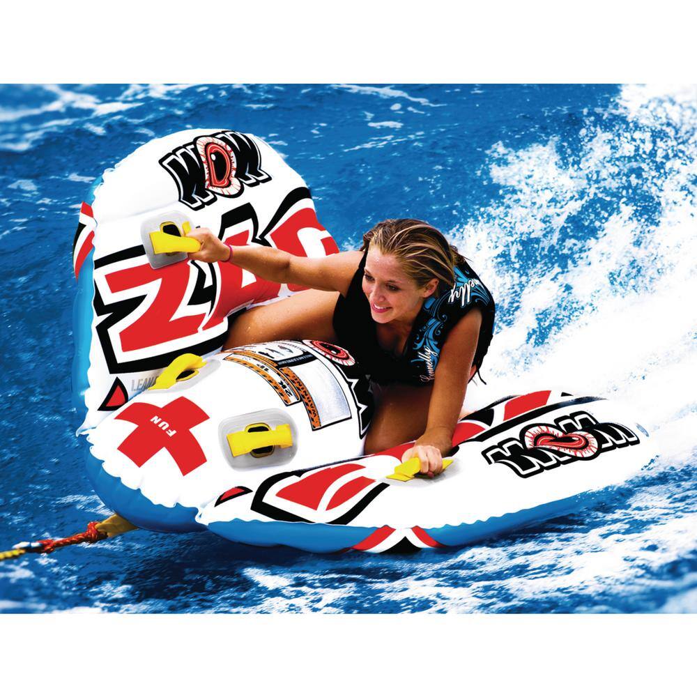 1 Person Ace Racing Tube Towable Water Tubing Inflatable Pool Lake Water Sports 