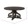 Society den stanford round best sale dining set