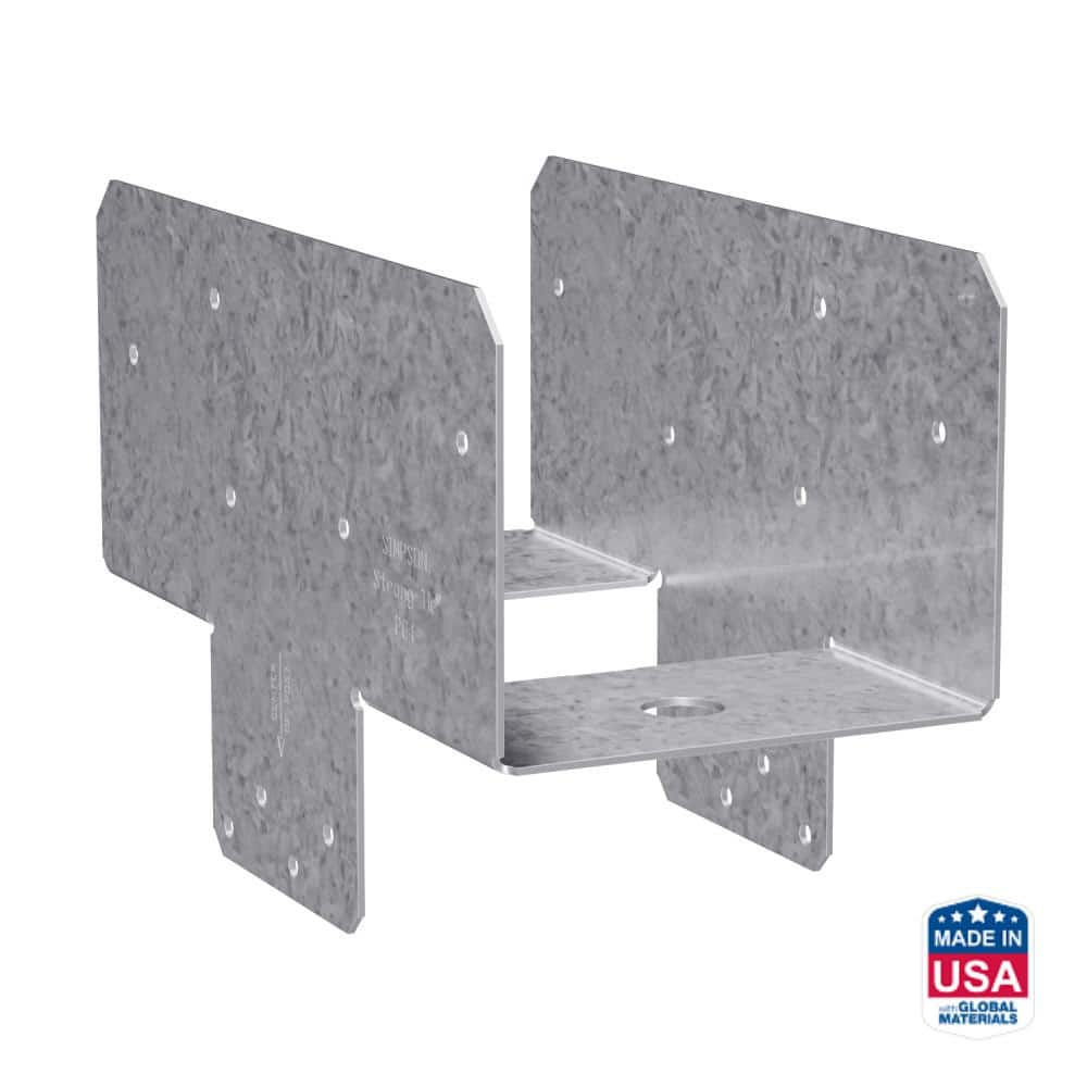 Simpson Strong-Tie PCZ ZMAX Galvanized Post Cap for 4x Nominal Lumber ...