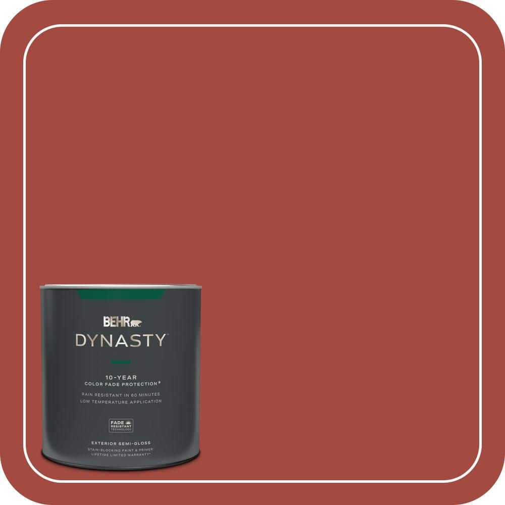 1 qt. #170D-7 Farmhouse Red Semi-Gloss Exterior Stain-Blocking Paint & Primer price history on PriceWatchPro