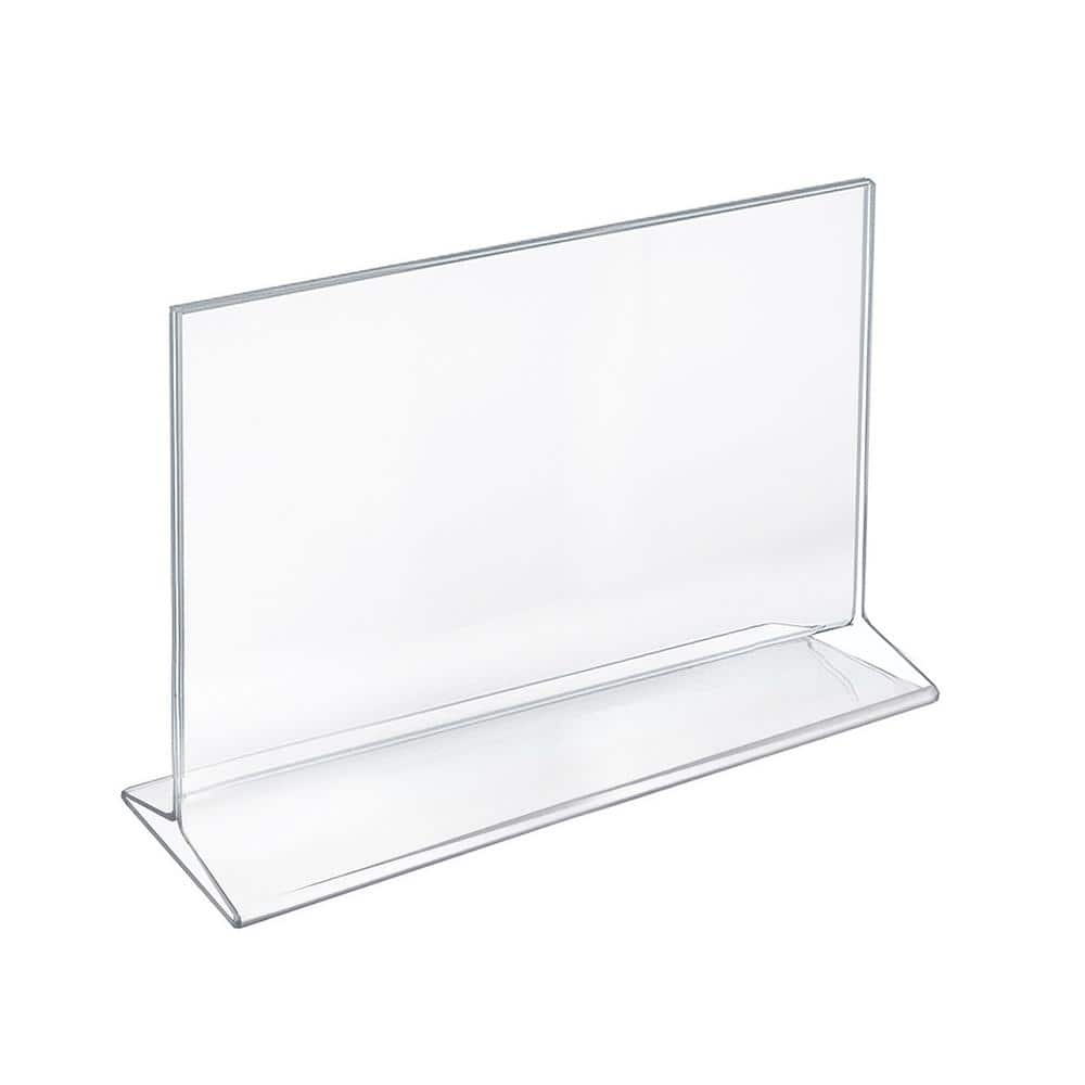 11 in. x 8.5 in. Horizontal Top Load Acrylic Sign Holder (10-Pack) price history on PriceWatchPro
