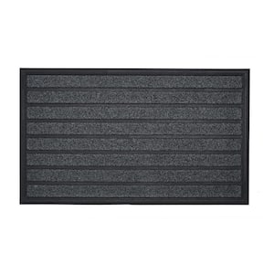 A1hc NewDurable & Versatile PolypropyleneRubber Doormat All Weather Inside Outside Doormat Easy to Maintain for Front Entrance Back Door, Patio,Garage