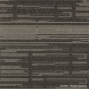 Hutton Gray Residential/Commercial 19.68 in. x 19.68 Peel and Stick Carpet Tile (8 Tiles/Case)21.53 sq. ft.