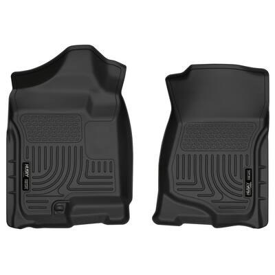 Front Floor Liners Fits 07-13 Silverado/Sierra Crew/Extended Cab