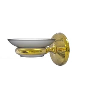 Allied Brass Montero Collection Wall Mounted Tumbler Holder - Polished Brass