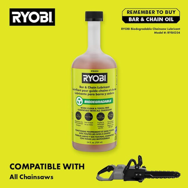 24 oz. Biodegradable Bar and Chain Oil