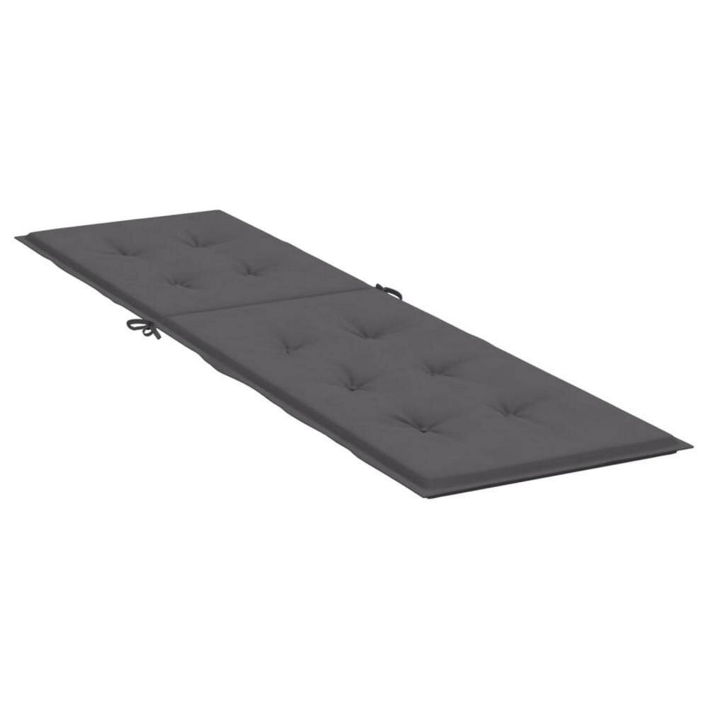 19.7 x 1.6 Foam Fiber 1-Piece Outdoor Lounge Chair Cushion Gray price history on PriceWatchPro