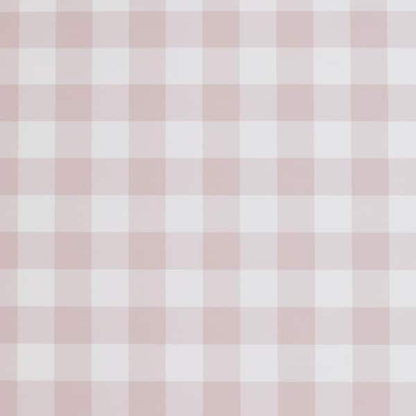 The Company Store Gingham Pink Non-Pasted Wallpaper Roll